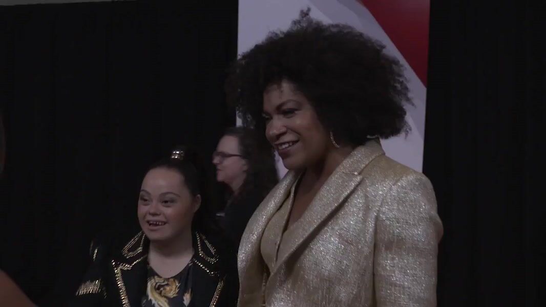 
											Thumbnail for Madison Tevlin and Arisa Cox (Co-Hosts) – Canada’s Walk of Fame 2025 Induction Gala Red Carpet												